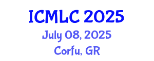International Conference on Machine Learning and Cybernetics (ICMLC) July 08, 2025 - Corfu, Greece