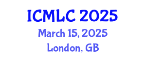 International Conference on Machine Learning and Cybernetics (ICMLC) March 15, 2025 - London, United Kingdom