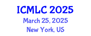 International Conference on Machine Learning and Cybernetics (ICMLC) March 25, 2025 - New York, United States