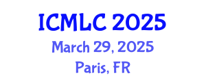 International Conference on Machine Learning and Cybernetics (ICMLC) March 29, 2025 - Paris, France