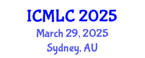 International Conference on Machine Learning and Cybernetics (ICMLC) March 29, 2025 - Sydney, Australia