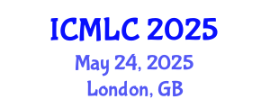 International Conference on Machine Learning and Cybernetics (ICMLC) May 24, 2025 - London, United Kingdom