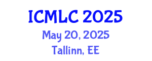 International Conference on Machine Learning and Cybernetics (ICMLC) May 20, 2025 - Tallinn, Estonia