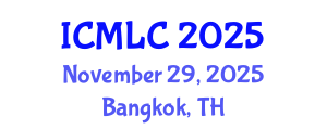 International Conference on Machine Learning and Cybernetics (ICMLC) November 29, 2025 - Bangkok, Thailand