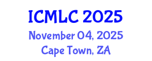 International Conference on Machine Learning and Cybernetics (ICMLC) November 04, 2025 - Cape Town, South Africa