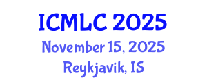 International Conference on Machine Learning and Cybernetics (ICMLC) November 15, 2025 - Reykjavik, Iceland