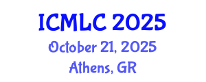 International Conference on Machine Learning and Cybernetics (ICMLC) October 21, 2025 - Athens, Greece