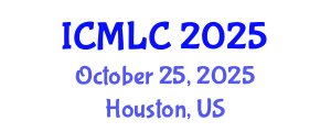 International Conference on Machine Learning and Cybernetics (ICMLC) October 25, 2025 - Houston, United States