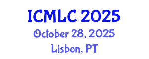 International Conference on Machine Learning and Cybernetics (ICMLC) October 28, 2025 - Lisbon, Portugal