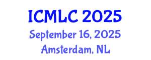 International Conference on Machine Learning and Cybernetics (ICMLC) September 16, 2025 - Amsterdam, Netherlands