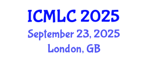 International Conference on Machine Learning and Cybernetics (ICMLC) September 23, 2025 - London, United Kingdom