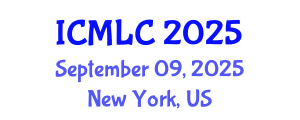 International Conference on Machine Learning and Cybernetics (ICMLC) September 09, 2025 - New York, United States