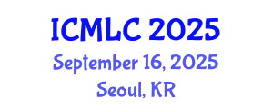 International Conference on Machine Learning and Cybernetics (ICMLC) September 16, 2025 - Seoul, Republic of Korea