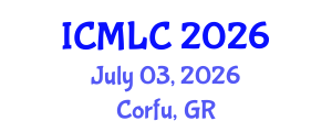 International Conference on Machine Learning and Cybernetics (ICMLC) July 03, 2026 - Corfu, Greece