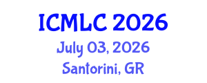 International Conference on Machine Learning and Cybernetics (ICMLC) July 03, 2026 - Santorini, Greece