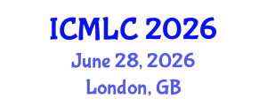 International Conference on Machine Learning and Cybernetics (ICMLC) June 28, 2026 - London, United Kingdom