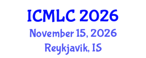 International Conference on Machine Learning and Cybernetics (ICMLC) November 15, 2026 - Reykjavik, Iceland