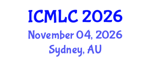 International Conference on Machine Learning and Cybernetics (ICMLC) November 04, 2026 - Sydney, Australia