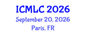 International Conference on Machine Learning and Cybernetics (ICMLC) September 20, 2026 - Paris, France