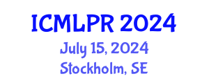 International Conference on Machine Learning and Pattern Recognition (ICMLPR) July 15, 2024 - Stockholm, Sweden