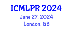 International Conference on Machine Learning and Pattern Recognition (ICMLPR) June 27, 2024 - London, United Kingdom