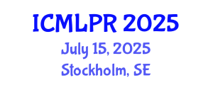 International Conference on Machine Learning and Pattern Recognition (ICMLPR) July 15, 2025 - Stockholm, Sweden