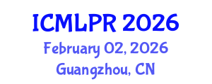 International Conference on Machine Learning and Pattern Recognition (ICMLPR) February 02, 2026 - Guangzhou, China International Conference on Machine Learning and Pattern Recognition (ICMLPR) February 02, 2026 - Guangzhou, China