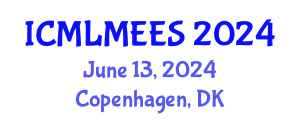 International Conference on Machine Learning Methods in Ecological and Environmental Sciences (ICMLMEES) June 13, 2024 - Copenhagen, Denmark