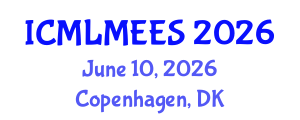 International Conference on Machine Learning Methods in Ecological and Environmental Sciences (ICMLMEES) June 10, 2026 - Copenhagen, Denmark