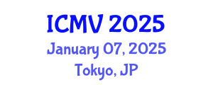 International Conference on Machine Vision (ICMV) January 07, 2025 - Tokyo, Japan