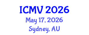 International Conference on Machine Vision (ICMV) May 17, 2026 - Sydney, Australia