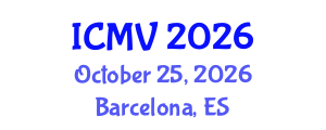 International Conference on Machine Vision (ICMV) October 25, 2026 - Barcelona, Spain