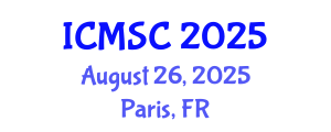 International Conference on Macrocyclic and Supramolecular Chemistry (ICMSC) August 26, 2025 - Paris, France
