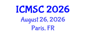 International Conference on Macrocyclic and Supramolecular Chemistry (ICMSC) August 26, 2026 - Paris, France