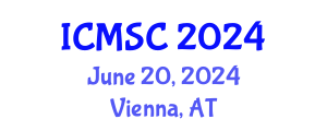 International Conference on Macromolecular and Supramolecular Chemistry (ICMSC) June 20, 2024 - Vienna, Austria