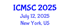 International Conference on Macromolecular and Supramolecular Chemistry (ICMSC) July 12, 2025 - New York, United States