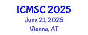 International Conference on Macromolecular and Supramolecular Chemistry (ICMSC) June 21, 2025 - Vienna, Austria