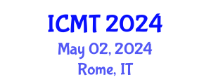 International Conference on Magnet Technology (ICMT) May 02, 2024 - Rome, Italy