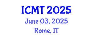 International Conference on Magnet Technology (ICMT) June 03, 2025 - Rome, Italy