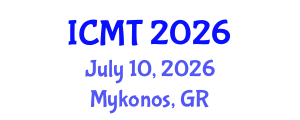 International Conference on Magnet Technology (ICMT) July 10, 2026 - Mykonos, Greece International Conference on Magnet Technology (ICMT) July 10, 2026 - Mykonos, Greece