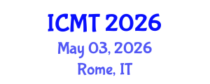 International Conference on Magnet Technology (ICMT) May 03, 2026 - Rome, Italy