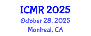 International Conference on Mammography and Radiology (ICMR) October 28, 2025 - Montreal, Canada