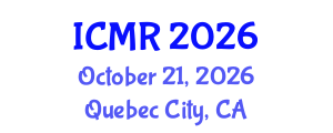 International Conference on Mammography and Radiology (ICMR) October 21, 2026 - Quebec City, Canada International Conference on Mammography and Radiology (ICMR) October 21, 2026 - Quebec City, Canada
