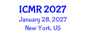 International Conference on Mammography and Radiology (ICMR) January 28, 2027 - New York, United States International Conference on Mammography and Radiology (ICMR) January 28, 2027 - New York, United States