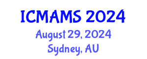 International Conference on Management and Marketing Sciences (ICMAMS) August 29, 2024 - Sydney, Australia