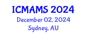 International Conference on Management and Marketing Sciences (ICMAMS) December 02, 2024 - Sydney, Australia