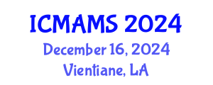 International Conference on Management and Marketing Sciences (ICMAMS) December 16, 2024 - Vientiane, Laos
