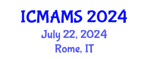 International Conference on Management and Marketing Sciences (ICMAMS) July 22, 2024 - Rome, Italy