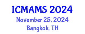 International Conference on Management and Marketing Sciences (ICMAMS) November 25, 2024 - Bangkok, Thailand