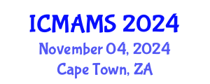International Conference on Management and Marketing Sciences (ICMAMS) November 04, 2024 - Cape Town, South Africa
